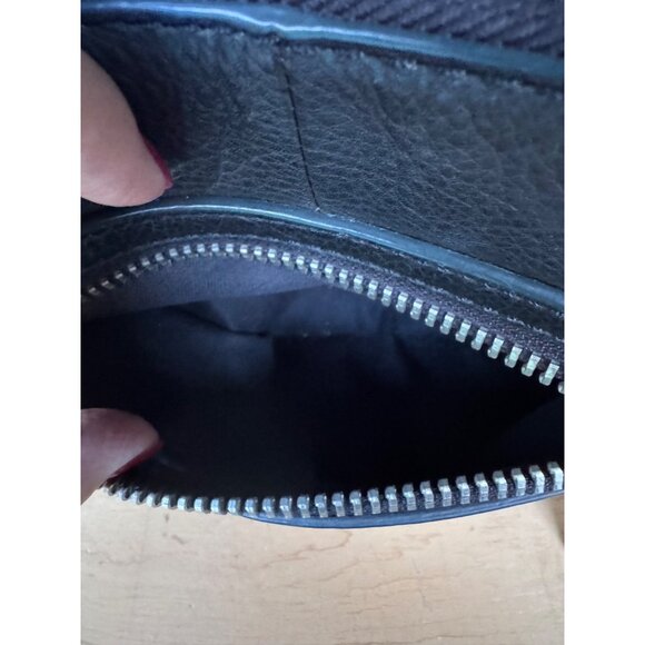 Fossil Dawson Crossbody Black Pebble Leather Bag With Adjustable Strap - Picture 5 of 7